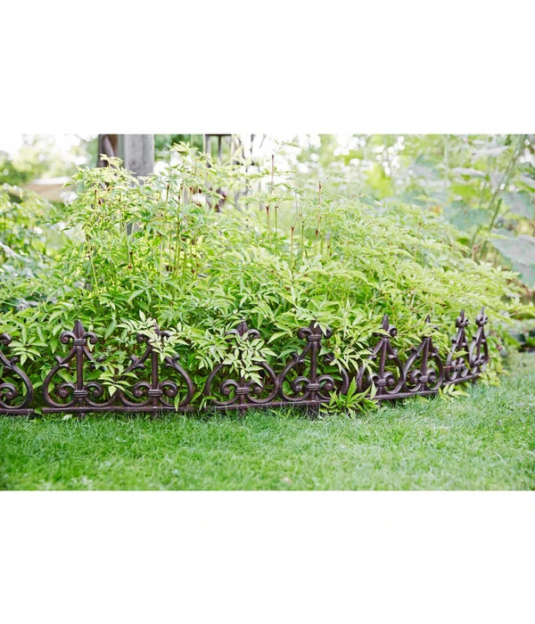 Dehner Gusseisen-Beeteinfassung 4 Dehner Gusseisen-Beeteinfassung – Bild 2