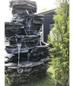 Dehner Polyresin-Gartenbrunnen Roccia 10 Dehner Polyresin-Gartenbrunnen Roccia -Markenqualität 1416601 WE FS 003 DehnerPolyresin GartenbrunnenRocciaOutdoorbrunnenWasserspiel