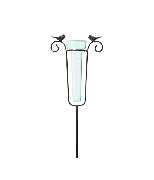 Dehner Metall-Regenmesser Vögel Duo 3 Dehner Metall-Regenmesser Vögel Duo