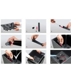 Dehner Kunststoff-Flechttopf Dallas, Quadratisch 27 Dehner Kunststoff-Flechttopf Dallas, Quadratisch -Markenqualität 2460004 2460020 WE DE 001 EmsaKunststofftopf36x36cm