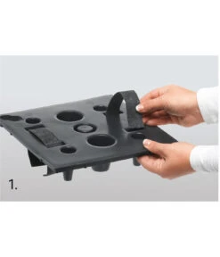 Dehner Kunststoff-Flechttopf Dallas, Quadratisch 19 Dehner Kunststoff-Flechttopf Dallas, Quadratisch -Markenqualität 2460004 2460020 WE DE 002 EmsaKunststofftopf36x36cm