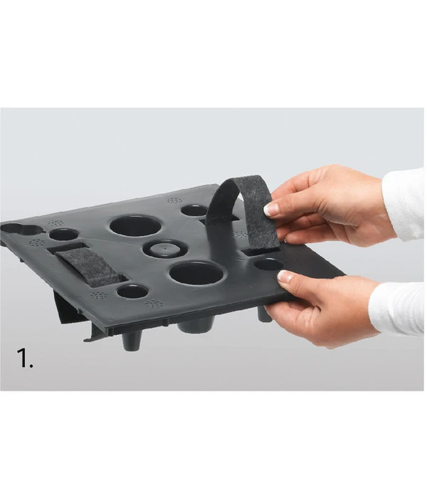 Dehner Kunststoff-Flechttopf Dallas, Quadratisch 6 Dehner Kunststoff-Flechttopf Dallas, Quadratisch – Bild 4