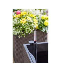 Dehner Kunststoff-Pflanztopf Dallas, Quadratisch, Ca. B35/H34/T35 Cm -Markenqualität 2460046 2460053 2460038 WE DE 001 DehnerKunststoffTopfquadratisch36cmgranitbraunTopfBlumentopfPflanztopfPflanzgefaess