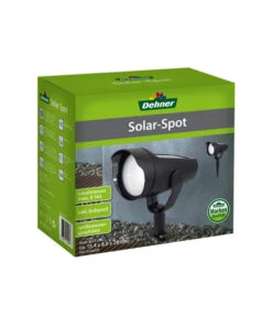 Dehner Solar-Spot, Ca. B8,8/H28/T15,4 Cm -Markenqualität 2779510 WE FS 001 DehnerMarkenqualitaetSolarSpot