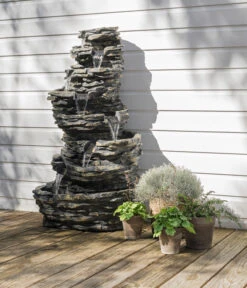 Dehner Polyresin-Gartenbrunnen Torino, Ca. H144 Cm 9 Dehner Polyresin-Gartenbrunnen Torino, Ca. H144 Cm -Markenqualität 2873792 WE MO 002 DehnerBrunnenTorino