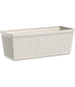 Dehner Kunststoff-Flechtkasten Dallas, Rechteckig