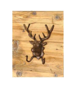 Dehner Gusseisen-Hirsch Mit Haken -Markenqualität 3169968 WE MO 001 GusseisenHirschmitHakenGartendekoDekoartikel