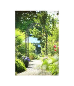 Dehner Metall-Rosenbogen Cornwall, Ca. B118/H236/T31 Cm -Markenqualität 3175122 WE MO 002 DehnerRosenbogenCornwall