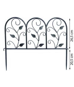 Dehner Metall-Beetzaun Cornwall -Markenqualität 3175221 WE DE 001 BeetzaunCornawallZaunBeetzaun