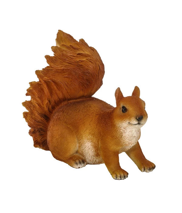 Dehner Polyresin-Eichhörnchen, Ca. B20/H18,5/10 Cm 3 Dehner Polyresin-Eichhörnchen, Ca. B20/H18,5/10 Cm