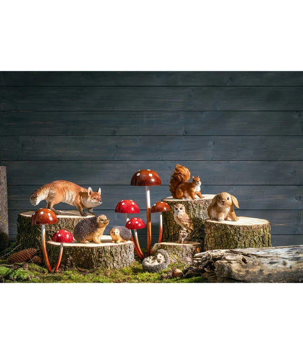 Dehner Polyresin-Eichhörnchen, Ca. B20/H18,5/10 Cm 4 Dehner Polyresin-Eichhörnchen, Ca. B20/H18,5/10 Cm – Bild 2