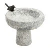 Dehner Granit-Vogeltränke, Ø30/H30 Cm -Markenqualität 3271640 WE FS 001 DehnerGranitVogeltraenke25x25x10cmGartendekoGartenbrunnen