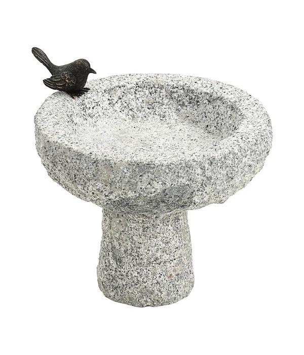 Dehner Granit-Vogeltränke, Ø30/H30 Cm 3 Dehner Granit-Vogeltränke, Ø30/H30 Cm
