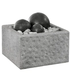 Dehner Granit-Gartenbrunnen Belluno, Ca. B56/H28/T56 Cm -Markenqualität 3274156 WE FS 001 BrunnenBellunoNEU