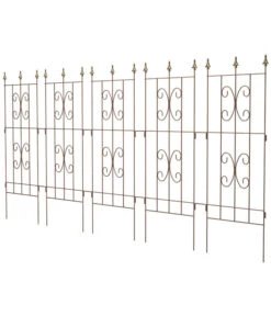 Dehner Kombi-Spalier Clematis, Rost/gold -Markenqualität 3274925 3274917 3274891 WE DE 010 DehnerKombiSpalierrostgoldRankhilfeRankgitterRankspalierSpalier