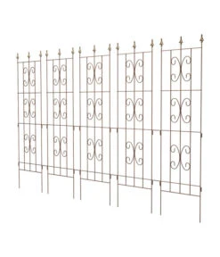 Dehner Kombi-Spalier Clematis, Rost/gold -Markenqualität 3274925 3274917 3274891 WE DE 011 DehnerKombiSpalierrostgoldRankhilfeRankgitterRankspalierSpalier