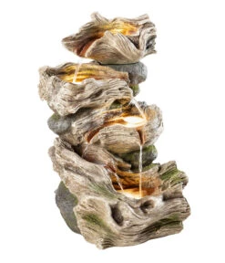 Dehner Polyresin-Gartenbrunnen Albero, Ca. B47/H77/T41 Cm -Markenqualität 3277027 WE FS 002 DehnerPolyresinGartenbrunnenAlbero