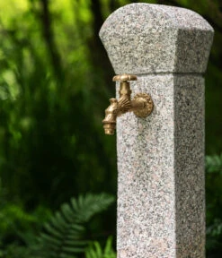 Dehner Granit-Gartenbrunnen Linz, Ca. B62/H100/T46 Cm -Markenqualität 3342342 WE DE 002 DehnerGranitGartenbrunnenLinz