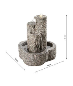 Dehner Granit-Gartenbrunnen Heidelberg, Ca. B50/H55/T50 Cm -Markenqualität 3555497 WE DE 001 DehnerGranitGatenbrunnenHeidelberg