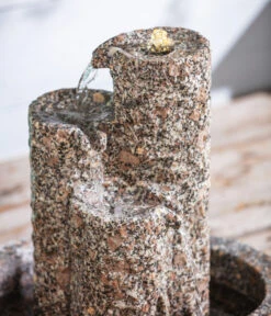 Dehner Granit-Gartenbrunnen Heidelberg, Ca. B50/H55/T50 Cm -Markenqualität 3555497 WE DE 002 DehnerGranitGartenbrunnenHeidelberg