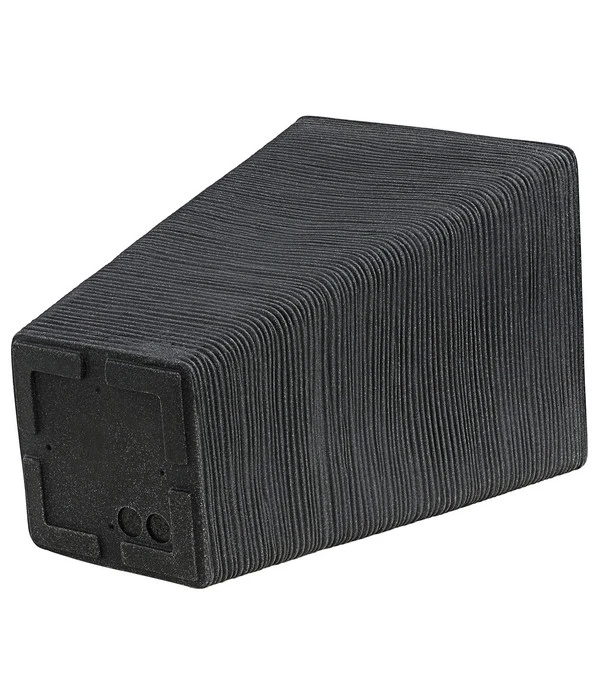 Dehner Kunststoff-Pflanzvase Capri, Anthrazit, Ca. B35/H55/T35 Cm 5 Dehner Kunststoff-Pflanzvase Capri, Anthrazit, Ca. B35/H55/T35 Cm – Bild 3