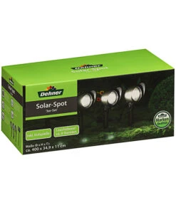 Dehner Solar-Spot, 3er-Set -Markenqualität 4033759 WE FS 002 DehnerSolarSpot3erSet