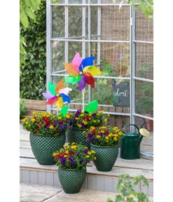 Dehner Keramik-Topf Jade, Rund -Markenqualität 4057220 4057246 4057261 WE MO 003 DehnerKeramikTopfJade