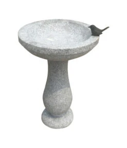 Dehner Bronze-Vogel Für Granit-Vogeltränke, Ca. B10/H5/T4 Cm -Markenqualität 4093431 WE FS 001 DehnerGranitVogeltraenkeSteinvogeltraenkeVogelbad
