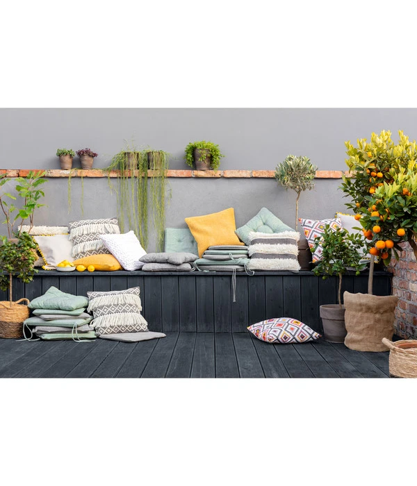 Dehner Balkonkissen Nick, Ca. B40/H5/T45 Cm 4 Dehner Balkonkissen Nick, Ca. B40/H5/T45 Cm – Bild 2