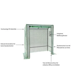 Dehner Tomatenreifehaus, Ca. B170/H190/T80 Cm -Markenqualität 4180121 WE IG 001 TomatenreifehausDehnerGewaechshaus