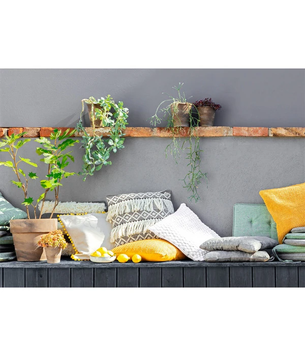 Dehner Balkonkissen Noah, Ca. B39/H3/T39 Cm 4 Dehner Balkonkissen Noah, Ca. B39/H3/T39 Cm – Bild 2