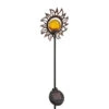 Dehner Solar-Dekostab Aurelia, Ca. H110 Cm, Metallic-braun/orange