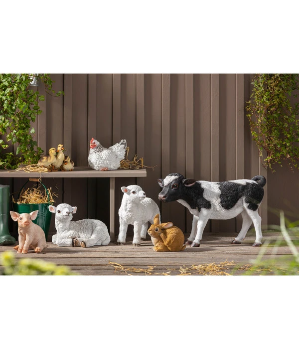 Dehner Polyresin Kalb – Bild 2