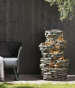 Dehner Polyresin-Gartenbrunnen Largo, Ca. B60,8/H98/T50 Cm -Markenqualität 4277729 WE MO 001 DehnerPolyresinGartenbrunnenLargoNEU