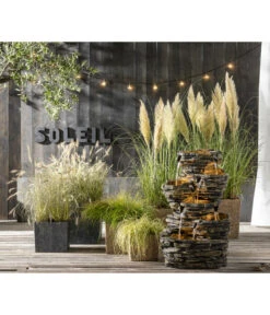 Dehner Polyresin-Gartenbrunnen Largo, Ca. B60,8/H98/T50 Cm -Markenqualität 4277729 WE MO 002 DehnerPolyresinGartenbrunnenLargoNEU