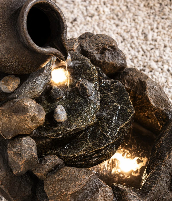 Dehner Polyresin-Gartenbrunnen Florero, Ca. H54,4 Cm 9 Dehner Polyresin-Gartenbrunnen Florero, Ca. H54,4 Cm – Bild 7