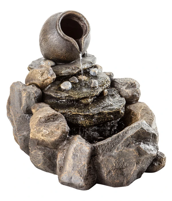 Dehner Polyresin-Gartenbrunnen Florero, Ca. H54,4 Cm 3 Dehner Polyresin-Gartenbrunnen Florero, Ca. H54,4 Cm