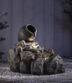 Dehner Polyresin-Gartenbrunnen Florero, Ca. H54,4 Cm 13 Dehner Polyresin-Gartenbrunnen Florero, Ca. H54,4 Cm -Markenqualität 4278917 WE MO 002 DehnerPolyresinGartenbrunnenFloreroNEU