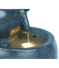 Dehner Polyresin-Gartenbrunnen Bowl, Ca. B49/H66/T42 Cm -Markenqualität 4280996 WE DE 002 DehnerPolyresinGartenbrunnenBowlOutdoorbrunnenWasserspiel