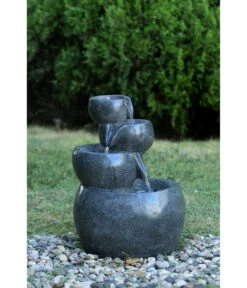 Dehner Polyresin-Gartenbrunnen Bowl, Ca. B49/H66/T42 Cm -Markenqualität 4280996 WE MO 001 DehnerPolyresinGartenbrunnenBowlOutdoorbrunnenWasserspiel