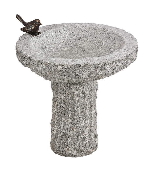 Dehner Granit-Vogeltränke, Ca. Ø35/H40 Cm 3 Dehner Granit-Vogeltränke, Ca. Ø35/H40 Cm