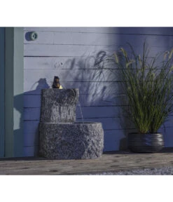 Dehner Granit-Gartenbrunnen Froschkönig, Ca. Ø50/H55 Cm -Markenqualität 4315628 WE MO 005 DehnerGranitGartenbrunnenFroschkoenig