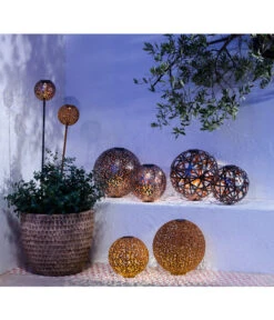 Dehner Solarkugel Malabo -Markenqualität 4398764 WE MO 003 SolarkugelleuchteMalabo30