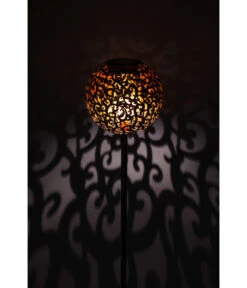 Dehner Solarstab Kugelleuchte Luanda, Ca. Ø16/H120 Cm -Markenqualität 4405049 WE MO 002 SolarstabLuanda