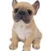 Dehner Polyresin-Französische Bulldogge Welpe, Ca. B16,5/H18/T13 Cm -Markenqualität 4416392 WE FS 001 PolyresinWelpeFranzoesischeBulldoge