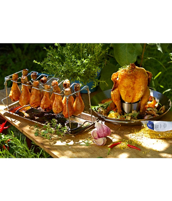 Dehner Hähnchengrillhalter 4 Dehner Hähnchengrillhalter – Bild 2
