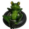Dehner Kunststoff-Schwimmfigur Frosch Im Reifen, Ca. H8,7 Cm