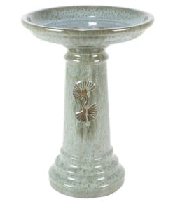 Dehner Keramik-Vogeltränke, Ca. Ø41/H57 Cm