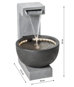 Dehner Polyresin-Gartenbrunnen Madeira, Ca. H65 Cm -Markenqualität 4447454 WE BG 001 DehnerPolyresinGartenbrunnenMadeira