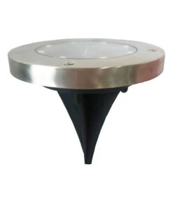 Dehner Solar-Bodenleuchte Skiva, Ca. Ø12/H13 Cm